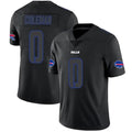 Parkc B.Bills #0 Keon Coleman Player Black Impact Limited Home Game Stitched Jerseys