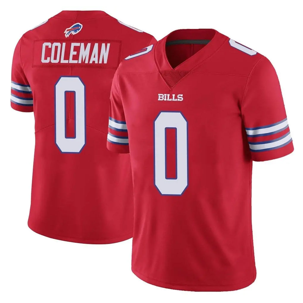 Parkc B.Bills #0 Keon Coleman Player Red Vapor Untouchable Limited Stitched Jerseys