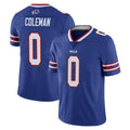 Parkc B.Bills #0 Keon Coleman Player Royal Vapor Untouchable Limited Stitched Jerseys