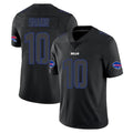 Parkc B.Bills #10 Khalil Shakir Player Black Impact Limited Game Stitched Jerseys