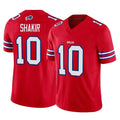 Parkc B.Bills #10 Khalil Shakir Player Red Vapor F.U.S.E. Jersey Limited Home Game Stitched Jerseys
