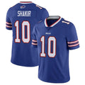 Parkc B.Bills #10 Khalil Shakir Player Royal Vapor Untouchable Limited Stitched Jerseys