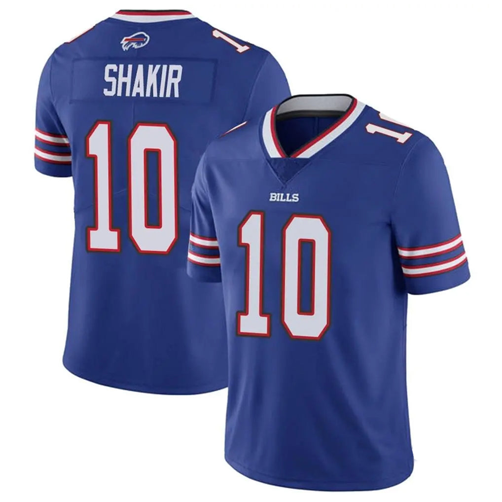 Parkc B.Bills #10 Khalil Shakir Player Royal Vapor Untouchable Limited Stitched Jerseys
