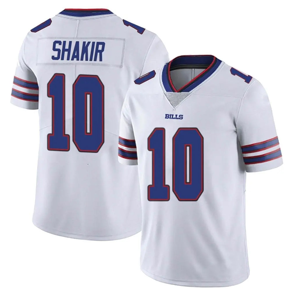 Parkc B.Bills #10 Khalil Shakir Player White Vapor Untouchable Limited Stitched Jerseys