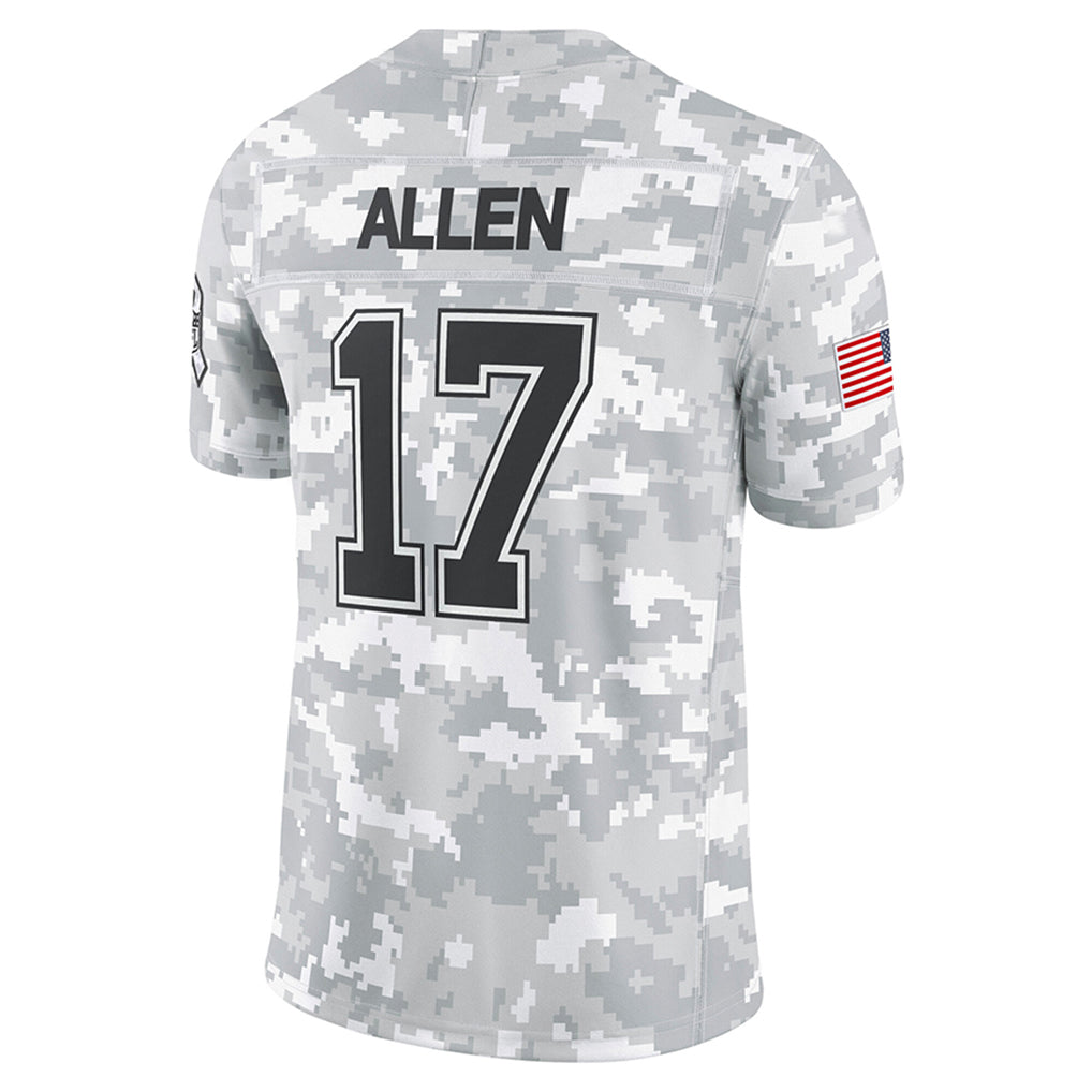 Parkc B.Bills #17 Josh Allen Player Arctic Camo Salute to Service Limited Stitched Jerseys