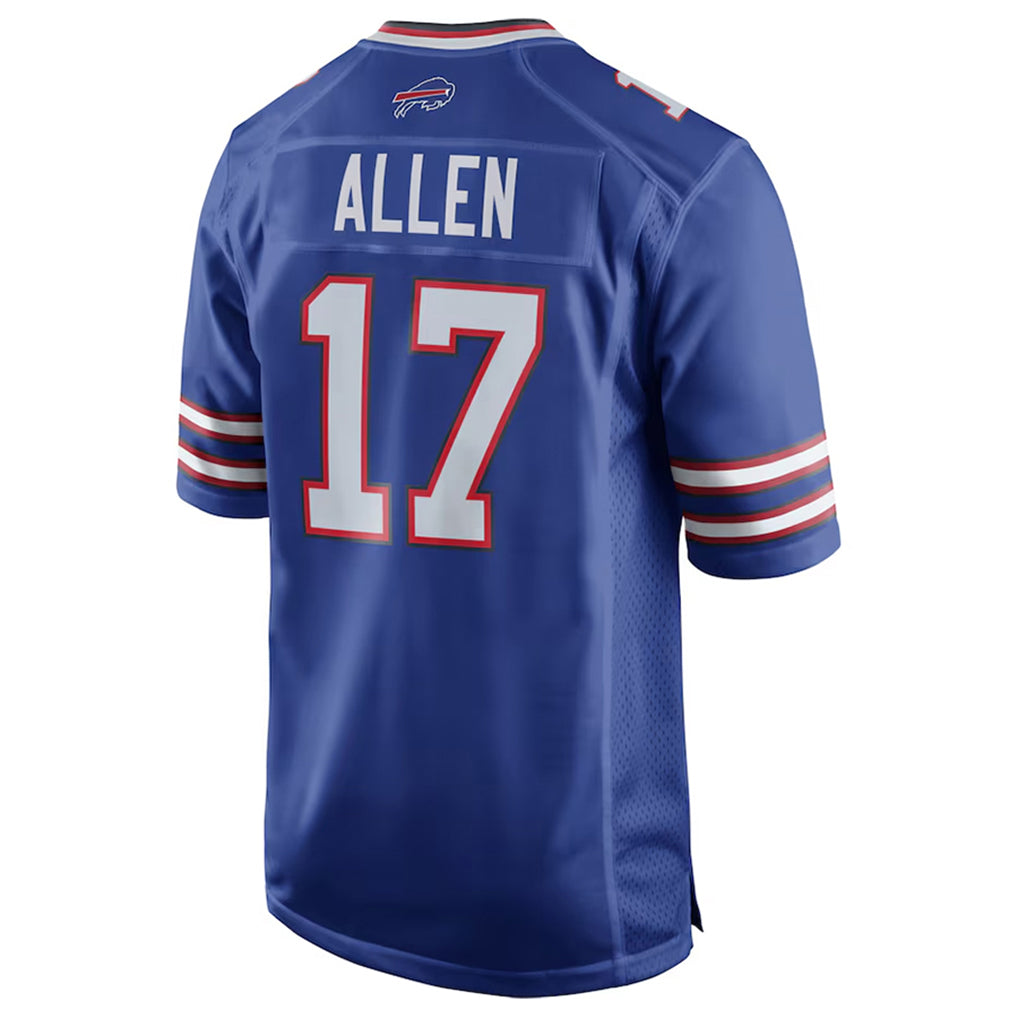 Parkc B.Bills #17 Josh Allen Player Royal Home Game Stitched Jerseys