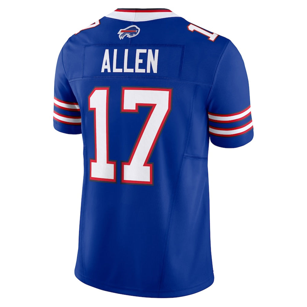 Parkc B.Bills #17 Josh Allen Player Royal Vapor F.U.S.E. Limited Stitched Jerseys