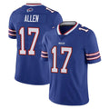 Parkc B.Bills #17 Josh Allen Player Royal Vapor Untouchable Limited Stitched Jerseys