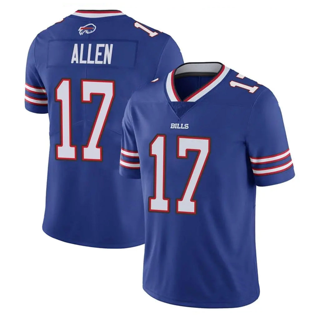 Parkc B.Bills #17 Josh Allen Player Royal Vapor Untouchable Limited Stitched Jerseys