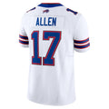 Parkc B.Bills #17 Josh Allen Player White Vapor F.U.S.E. Limited Stitched Jerseys