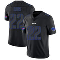 Parkc B.Bills #22 Ray Davis Player Limited Black Impact Stitched Jerseys