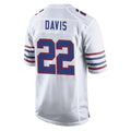 Parkc B.Bills #22 Ray Davis Player White Alternate Limited Home Game Stitched Jerseys