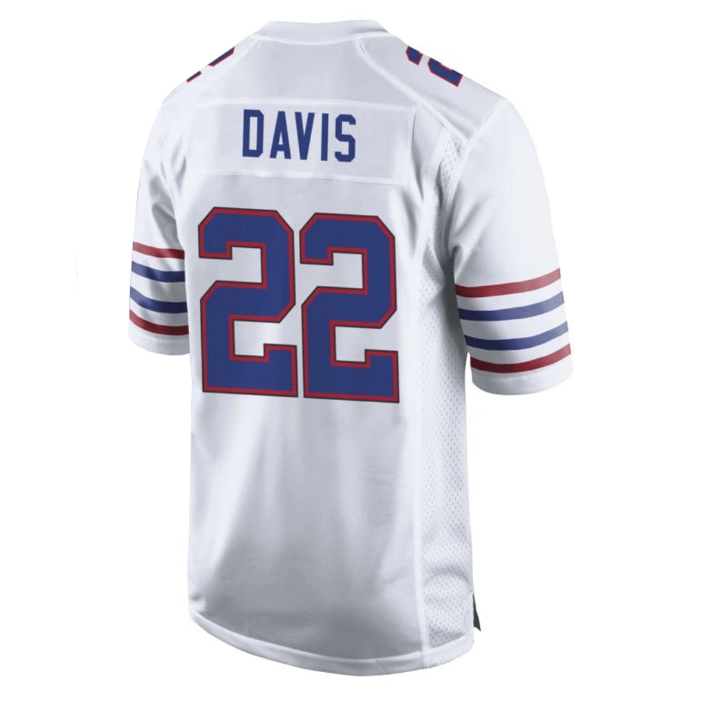 Parkc B.Bills #22 Ray Davis Player White Alternate Limited Home Game Stitched Jerseys