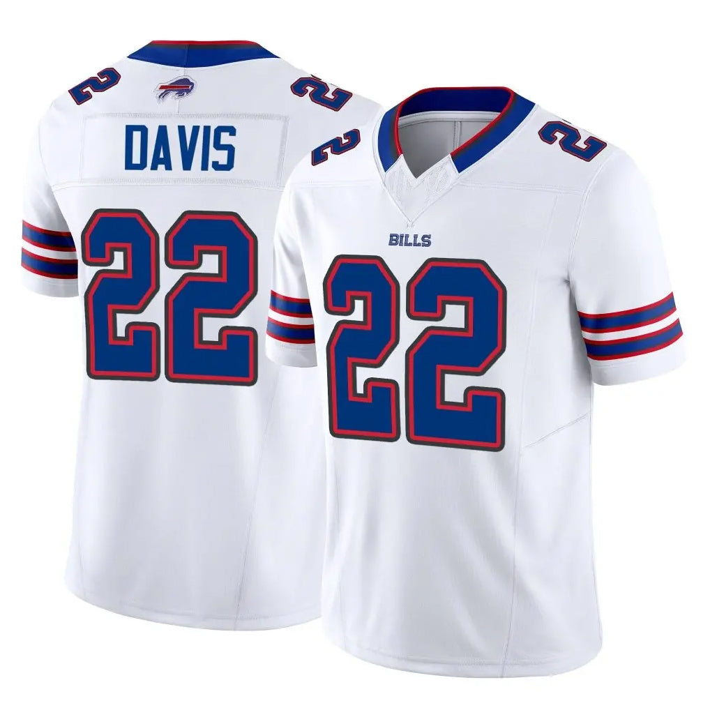 Parkc B.Bills #22 Ray Davis Player White Vapor F.U.S.E. Limited Stitched Jerseys