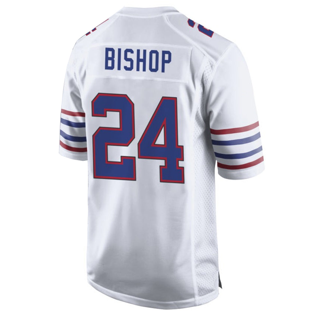 Parkc B.Bills #24 Cole Bishop Player White Alternate Limited Home Game Stitched Jerseys