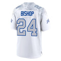 Parkc B.Bills #24 Cole Bishop Player White Rivalries Collection Game Stitched Jerseys