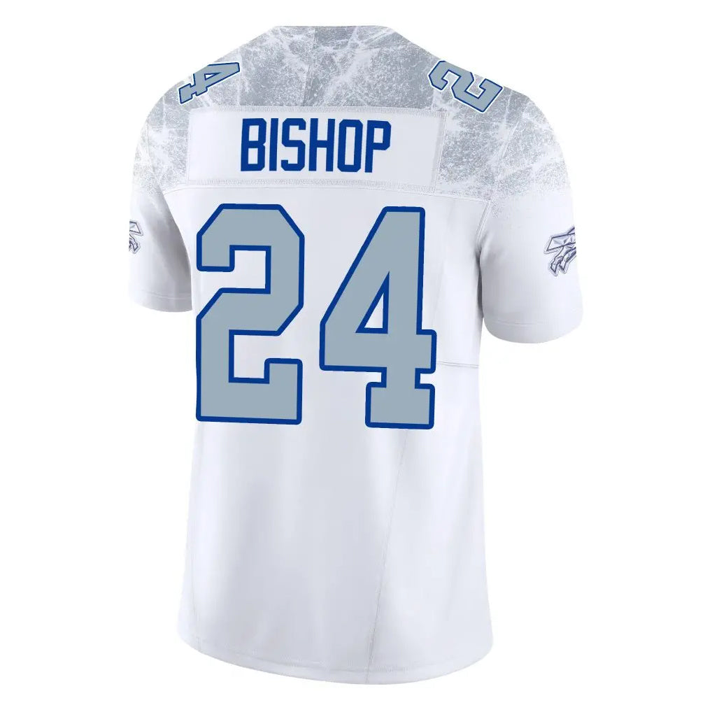 Parkc B.Bills #24 Cole Bishop Player White Rivalries Collection Vapor Limited Stitched Jerseys