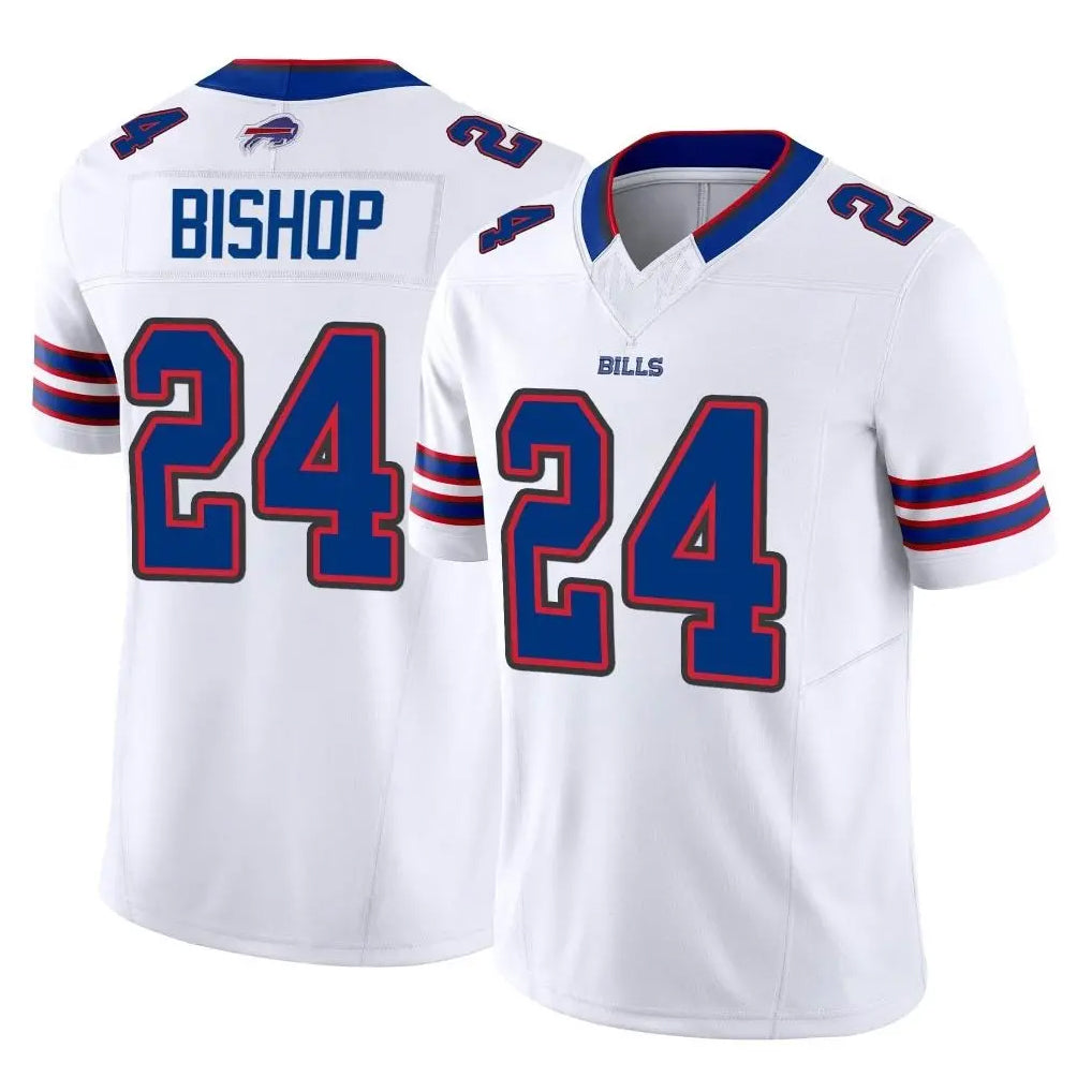 Parkc B.Bills #24 Cole Bishop Player White Vapor F.U.S.E. Limited Stitched Jerseys