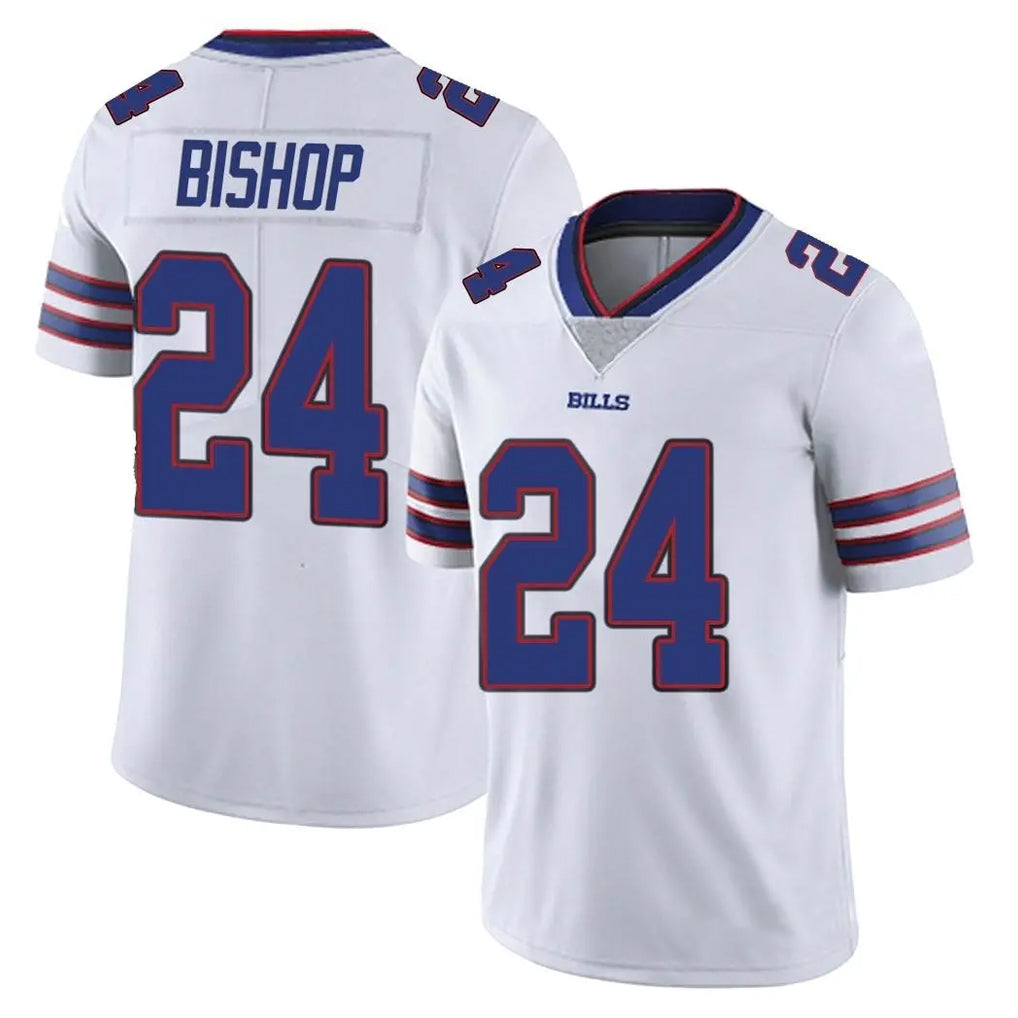 Parkc B.Bills #24 Cole Bishop Player White Vapor Untouchable Limited Stitched Jerseys