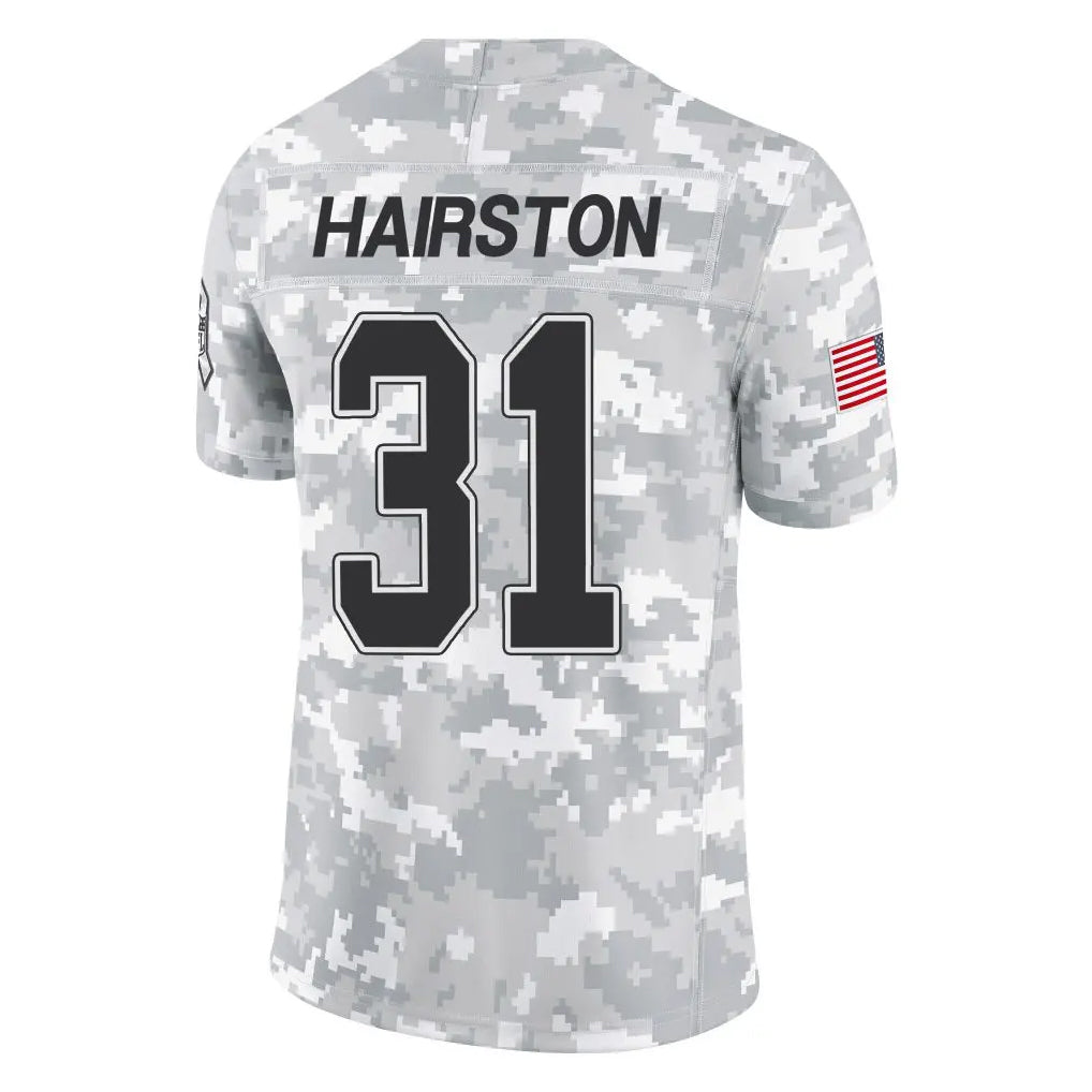 Parkc B.Bills #31 Maxwell Hairston Player Arctic Camo Salute to Service Limited Stitched Jerseys