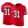 Parkc B.Bills #31 Maxwell Hairston Player Red Vapor F.U.S.E. Limited Home Game Stitched Jerseys