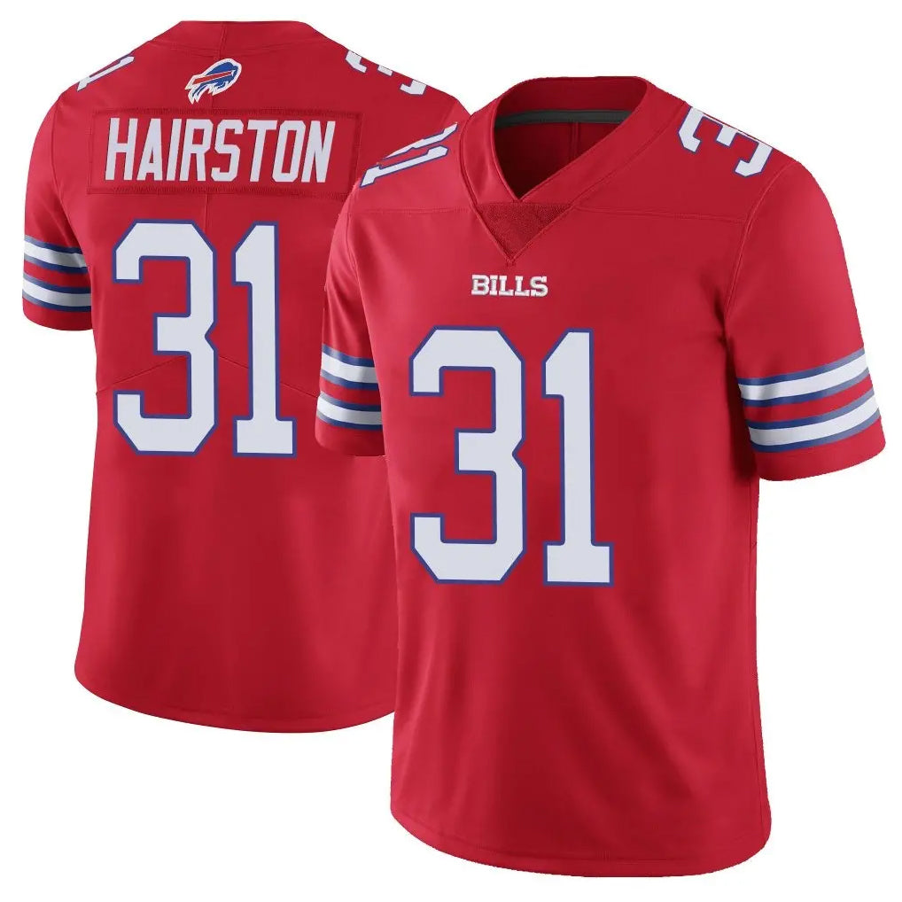 Parkc B.Bills #31 Maxwell Hairston Player Red Vapor Untouchable Limited Home Game Stitched Jerseys