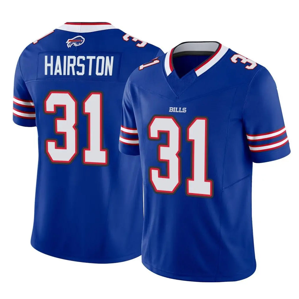 Parkc B.Bills #31 Maxwell Hairston Player Royal Vapor F.U.S.E. Limited Home Game Stitched Jerseys