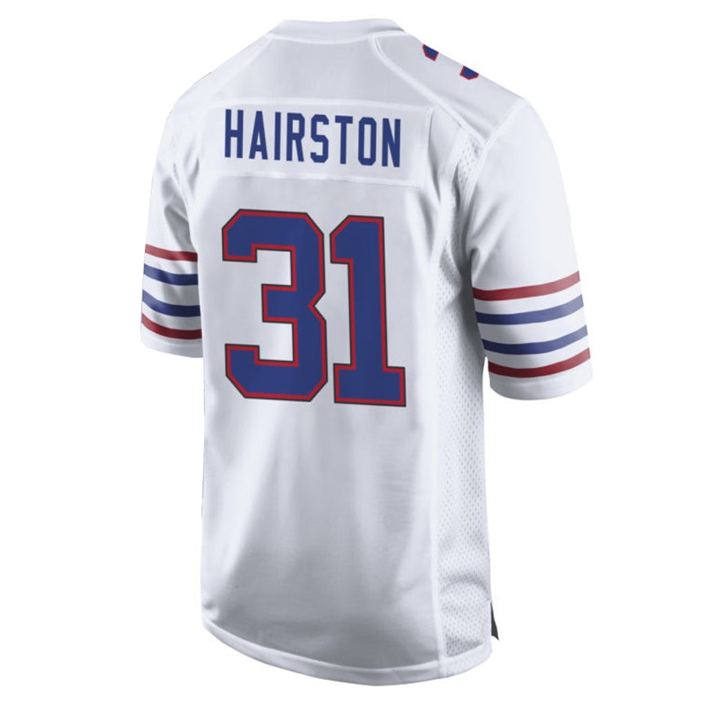Parkc B.Bills #31 Maxwell Hairston Player White Alternate Limited Home Game Stitched Jerseys