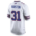 Parkc B.Bills #31 Maxwell Hairston Player White Home Game Stitched Jerseys