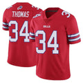 Parkc B.Bills #34 Thurman Thomas Player Red Vapor Untouchable Limited Home Game Stitched Jerseys