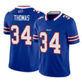 Parkc B.Bills #34 Thurman Thomas Player Royal Vapor F.U.S.E. Limited Home Game Stitched Jerseys