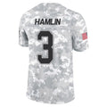 Parkc B.Bills #3 Damar Hamlin Player Arctic Camo Salute to Service Limited Stitched Jerseys