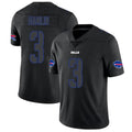Parkc B.Bills #3 Damar Hamlin Player Black Impact Limited Stitched Jerseys