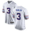 Parkc B.Bills #3 Damar Hamlin Player White Alternate Game Stitched Jerseys