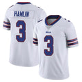 Parkc B.Bills #3 Damar Hamlin Player White Vapor Untouchable Limited Stitched Jerseys