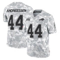 Parkc B.Bills #44 Joe Andreessen Player Arctic Camo Salute to Service Limited Stitched Jerseys