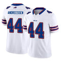Parkc B.Bills #44 Joe Andreessen Player White Vapor F.U.S.E. Limited Home Game Stitched Jerseys