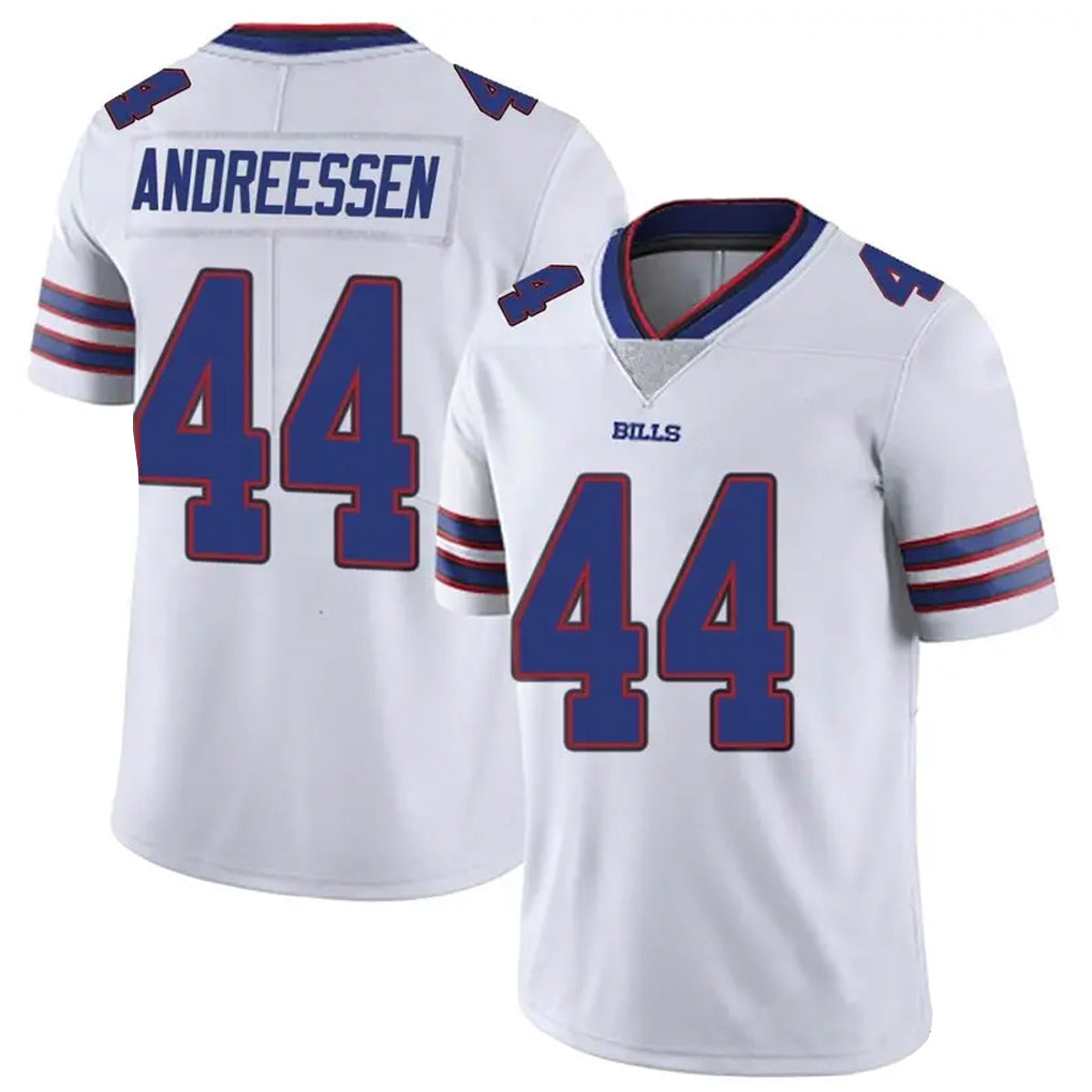 Parkc B.Bills #44 Joe Andreessen Player White Vapor Untouchable Limited Stitched Jerseys