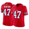 Parkc B.Bills #47 Christian Benford Player Red Vapor F.U.S.E. Limited Stitched Jerseys