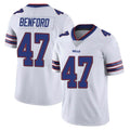 Parkc B.Bills #47 Christian Benford Player White Vapor Untouchable Limited Stitched Jerseys