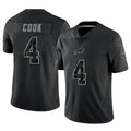 Parkc B.Bills #4 James Cook III Player Black RFLCTV Limited Stitched Jerseys