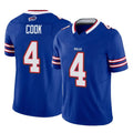 Parkc B.Bills #4 James Cook III Player Royal Vapor F.U.S.E. Limited Home Game Stitched Jerseys