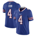 Parkc B.Bills #4 James Cook III Player Royal  Vapor Untouchable Limited Stitched Jerseys