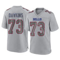Parkc B.Bills #73 Dion Dawkins Player Gray Fashion Home Game Stitched Jerseys