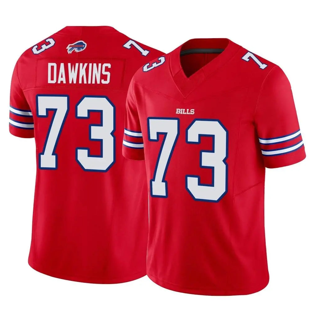 Parkc B.Bills #73 Dion Dawkins Player Red Vapor F.U.S.E. Limited Stitched Jerseys