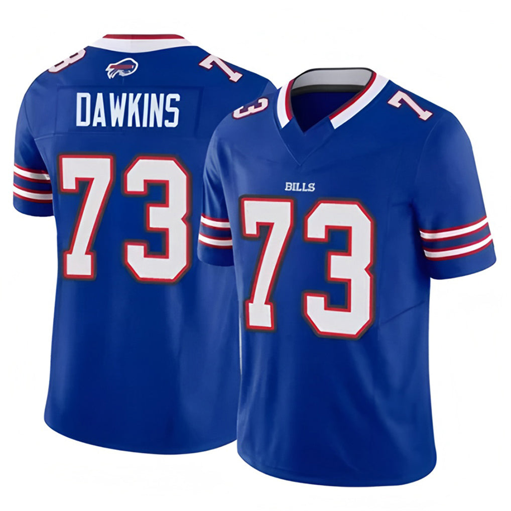 Parkc B.Bills #73 Dion Dawkins Player Royal Vapor F.U.S.E. Limited Stitched Jerseys