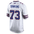 Parkc B.Bills #73 Dion Dawkins Player White Home Game Stitched Jerseys