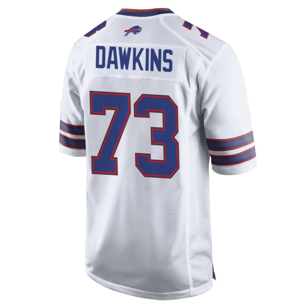 Parkc B.Bills #73 Dion Dawkins Player White Home Game Stitched Jerseys