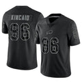 Parkc B.Bills #86 Dalton Kincaid Player Black RFLCTV Limited Stitched Jerseys