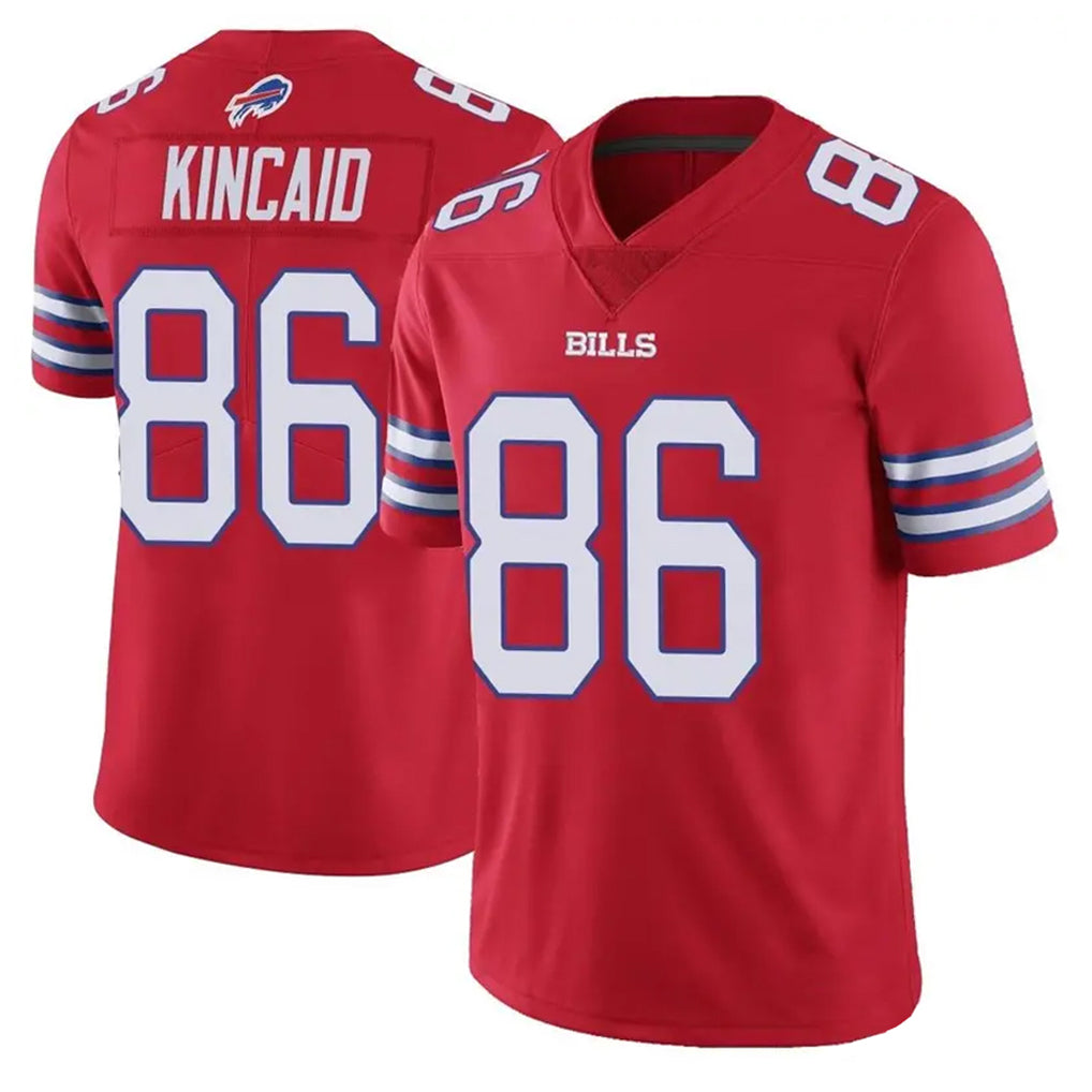 Parkc B.Bills #86 Dalton Kincaid Player Red Vapor Untouchable Limited Stitched Jerseys